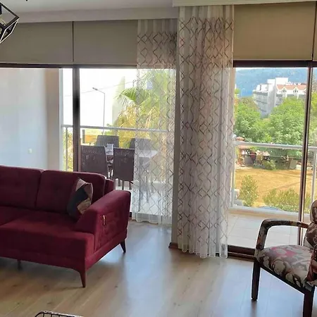 Deniz Manzarali, Plaja 100 Metre, Luks 4 Appartement Marmaris